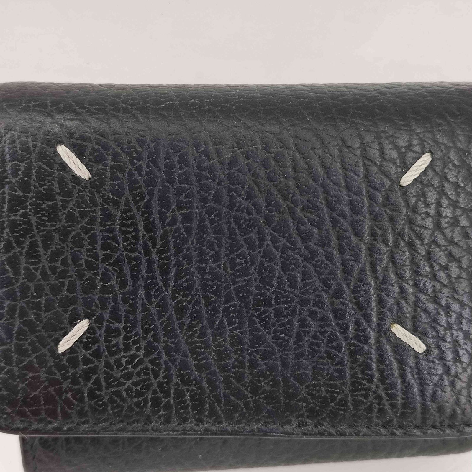 メゾンマルジェラ Maison Margiela グレインレザースリーフォールド