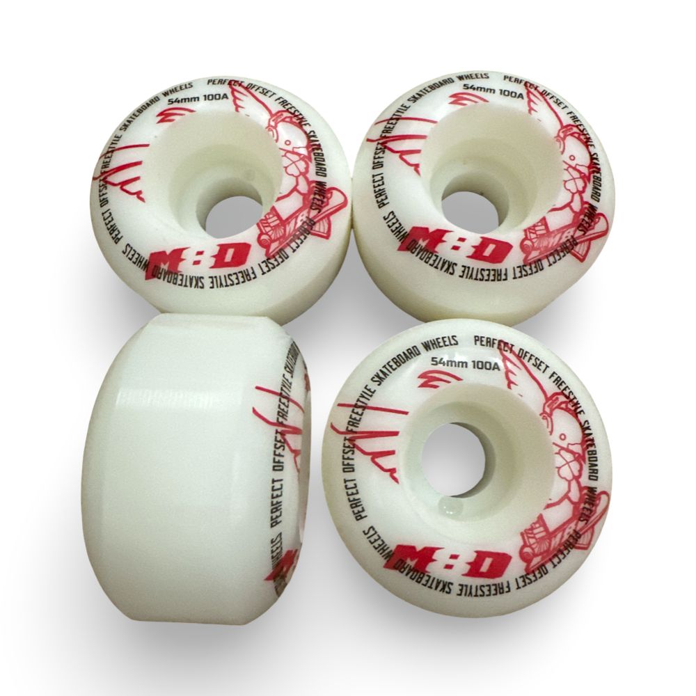 MODE skateboard Post Card 7.4 x 29.4 inko complete white