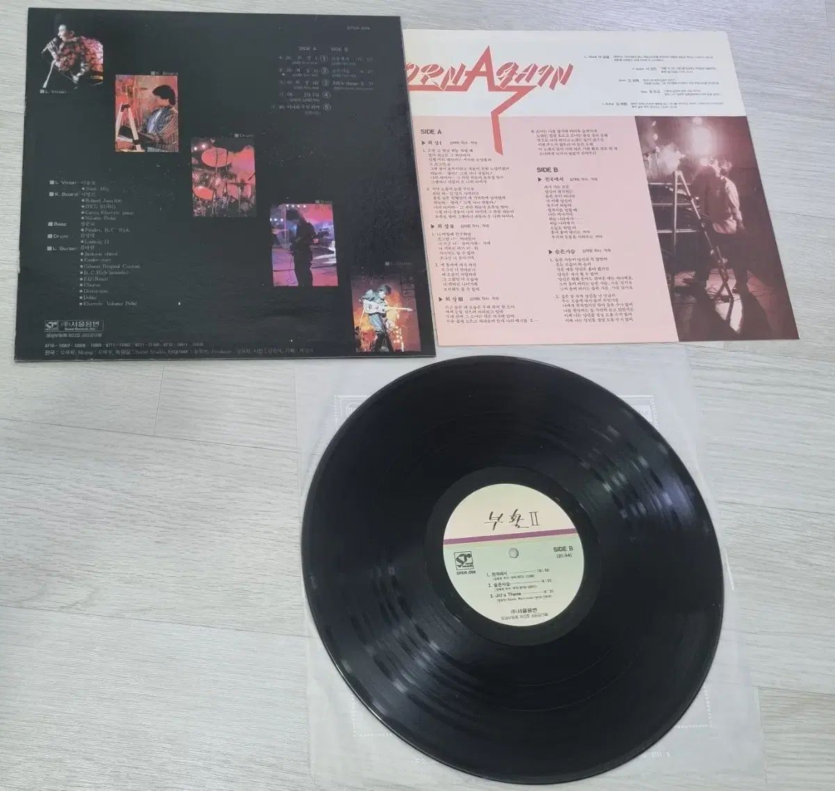 復活 2 家 LP Born Again CD