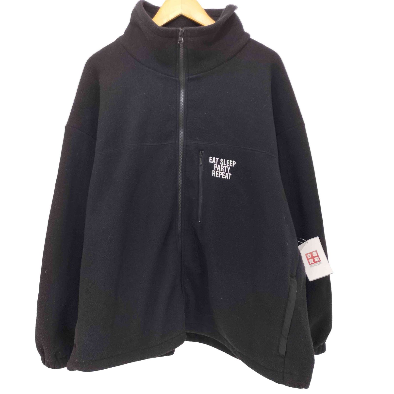 is-ness(イズネス) 23AW MUSIC PULLOVER FLEECE JACKET メンズ JPN：L 【中古】【ブランド古着バズストア】 イズネス is-ness 23AW MUSIC PULLOVER FLEECE JACKET メンズ JPN：L