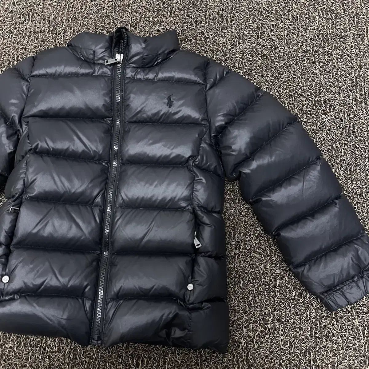 120 ポロ キッズ ダックダウン ダウン ブラック