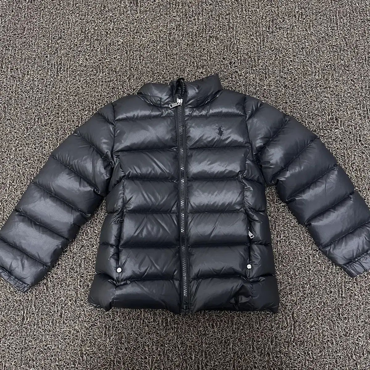 120 ポロ キッズ ダックダウン ダウン ブラック