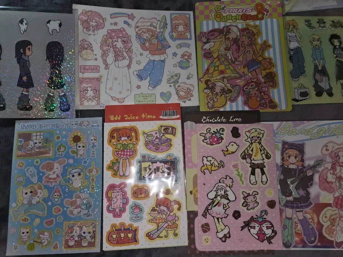 ダイアリーデコ ステッカー まとめ 模造紙