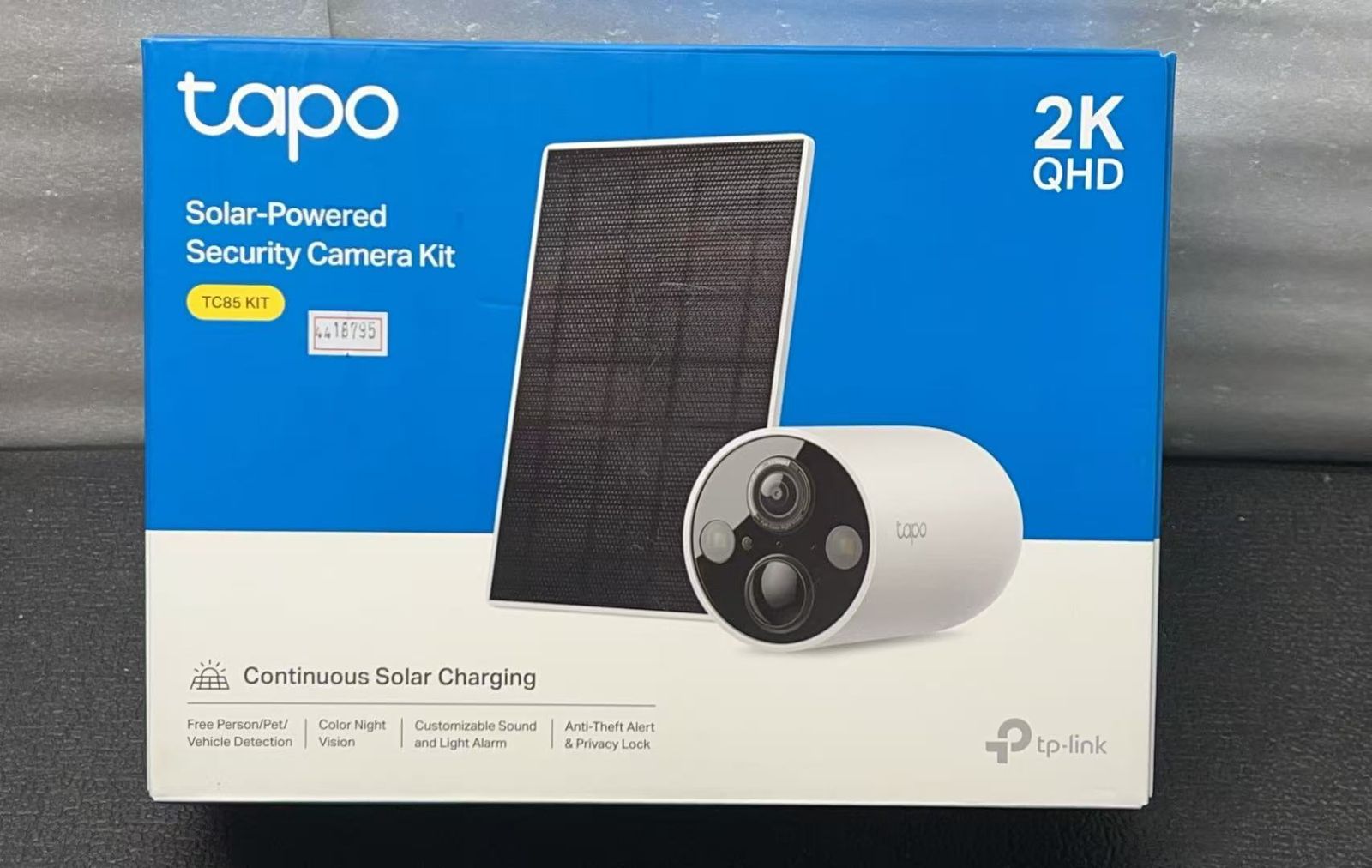 TP LINK TC 85 KIT ソーラー 給電セキュリティカメラ キット 4418795