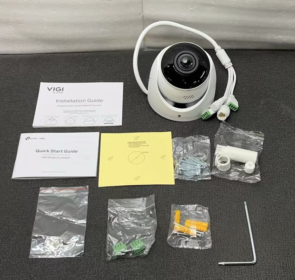 TP LINK InSight S 485 PI VIGI 8 MP IR パノラマ タレット型ネットワークカメラ 4418796