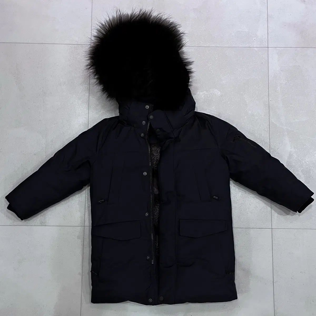 KOLONSPORT コーロンスポーツ キッズ アンタークティカ ダウンジャケット ダウン ブラック