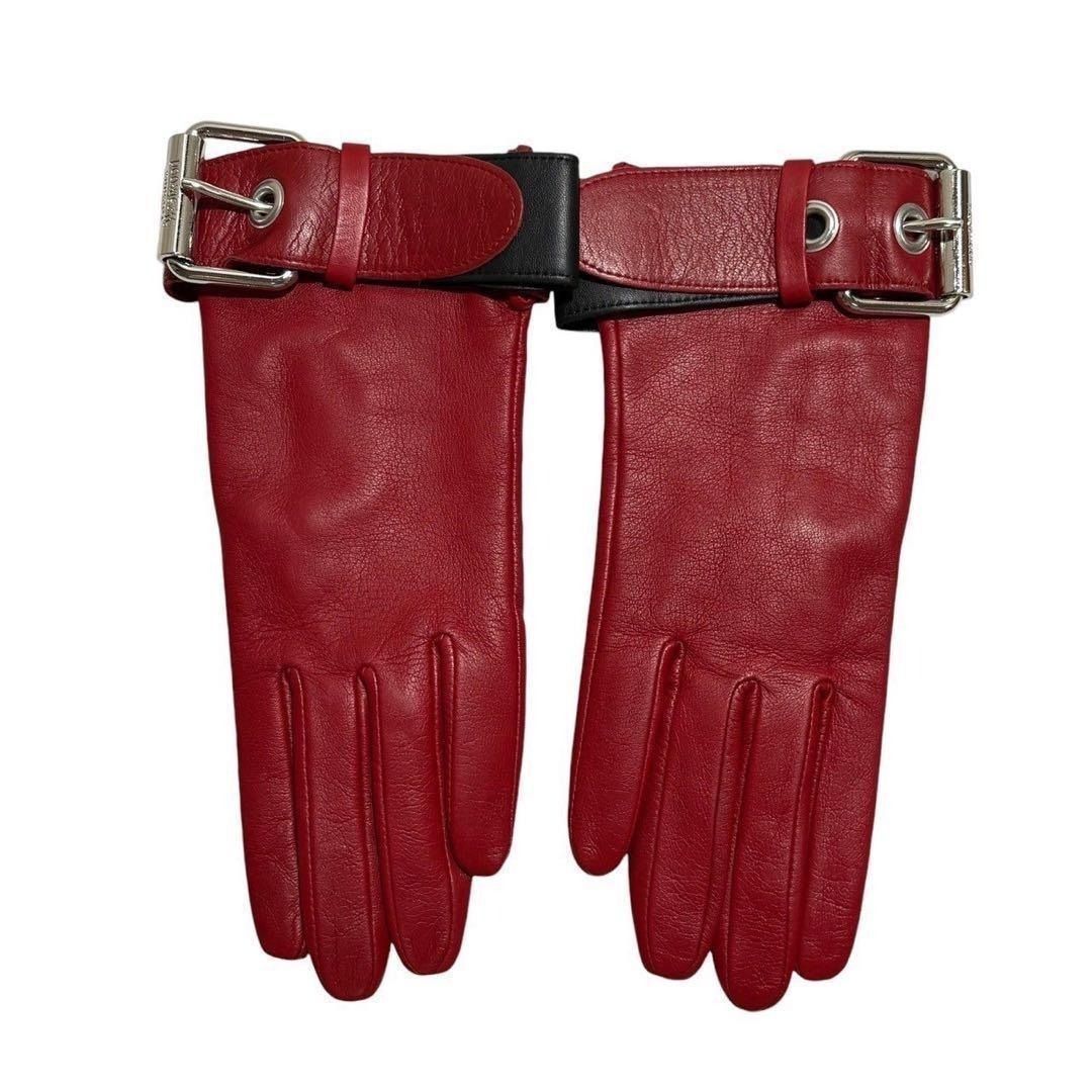 タグ付き・未使用品】 ヴィヴィアン ウエストウッド 手袋 レザー