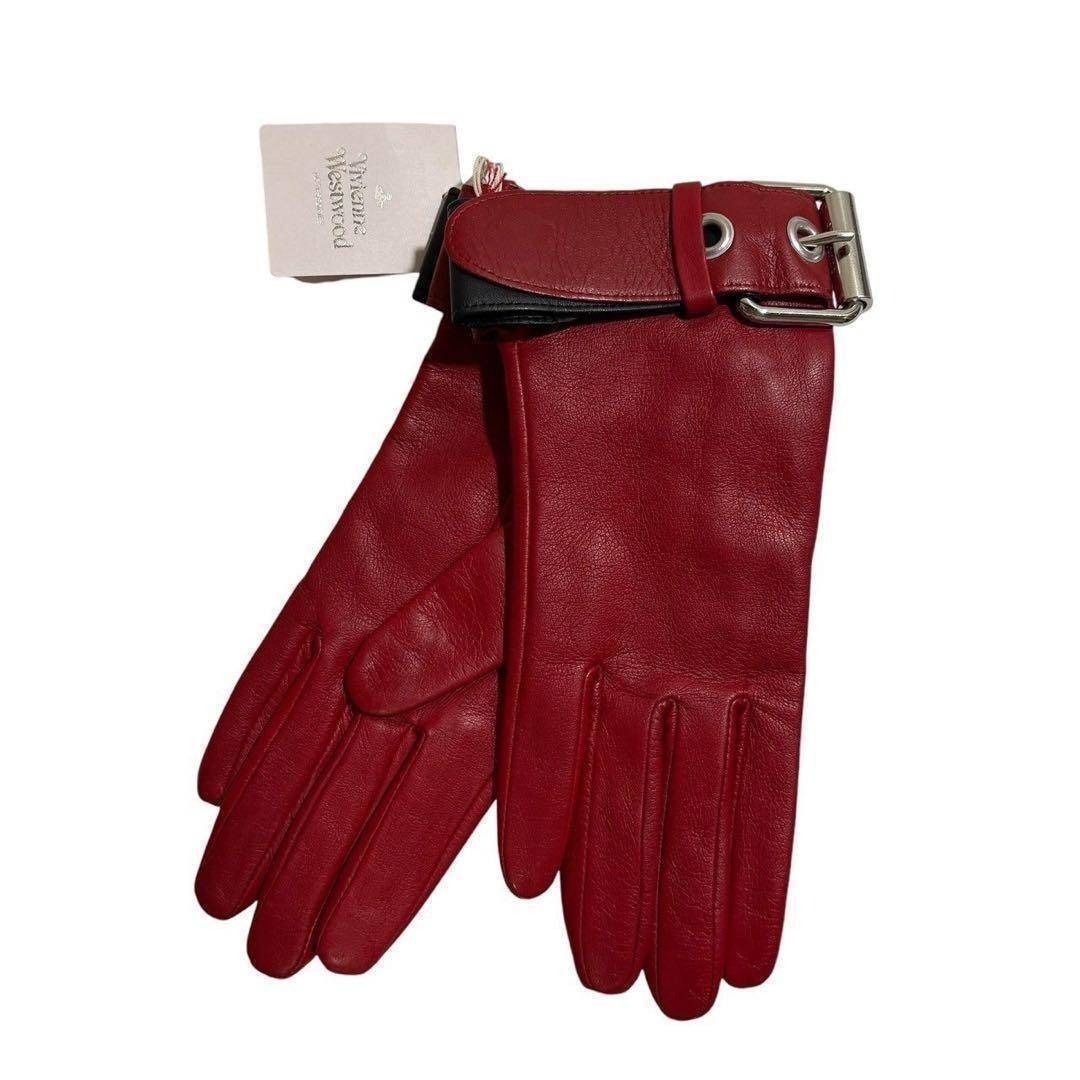 vivienne westwoodレザー製赤ベルト ベルト ヴィヴィアン 赤 Vivienne Westwood レザーベルト 赤 Vivienne