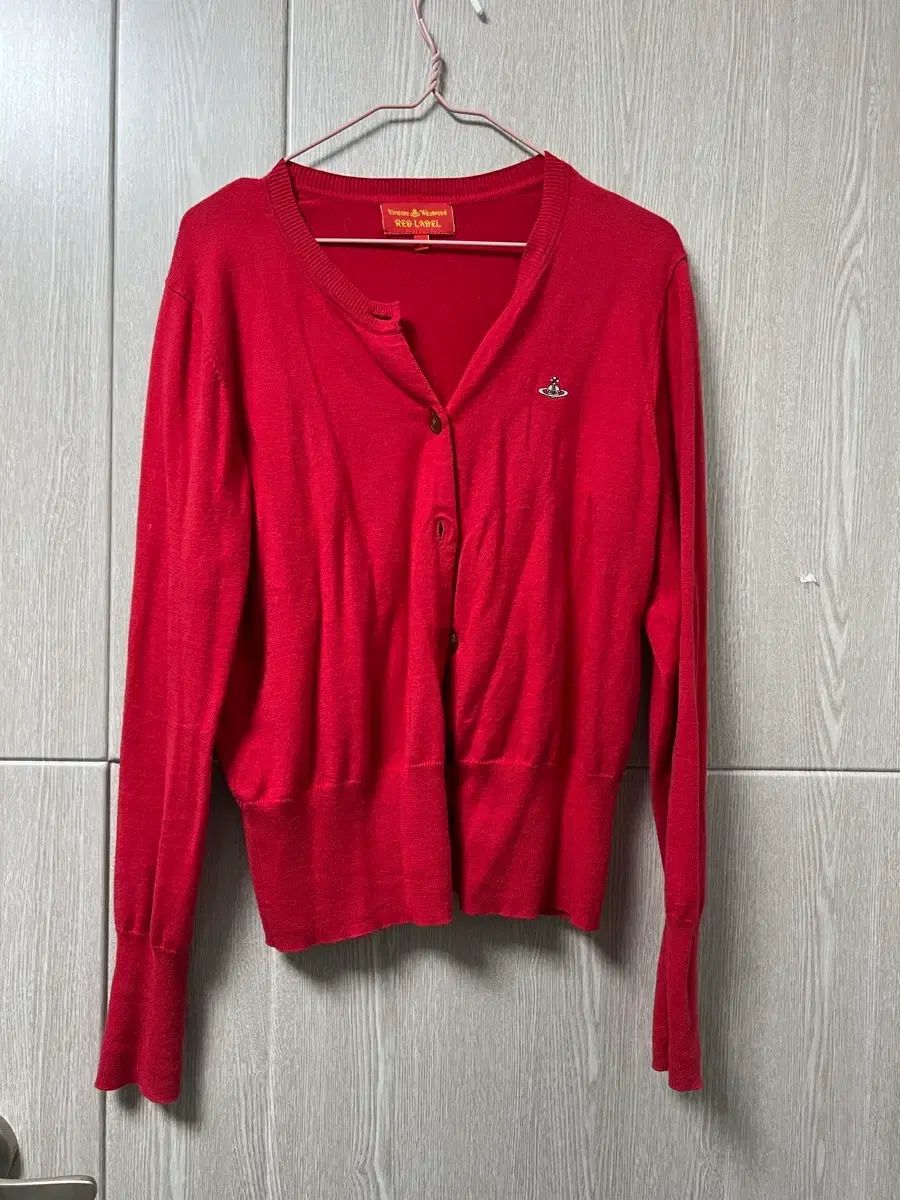 Vivienne Westwood ヴィヴィアン・ウエストウッド レッド カーディガン