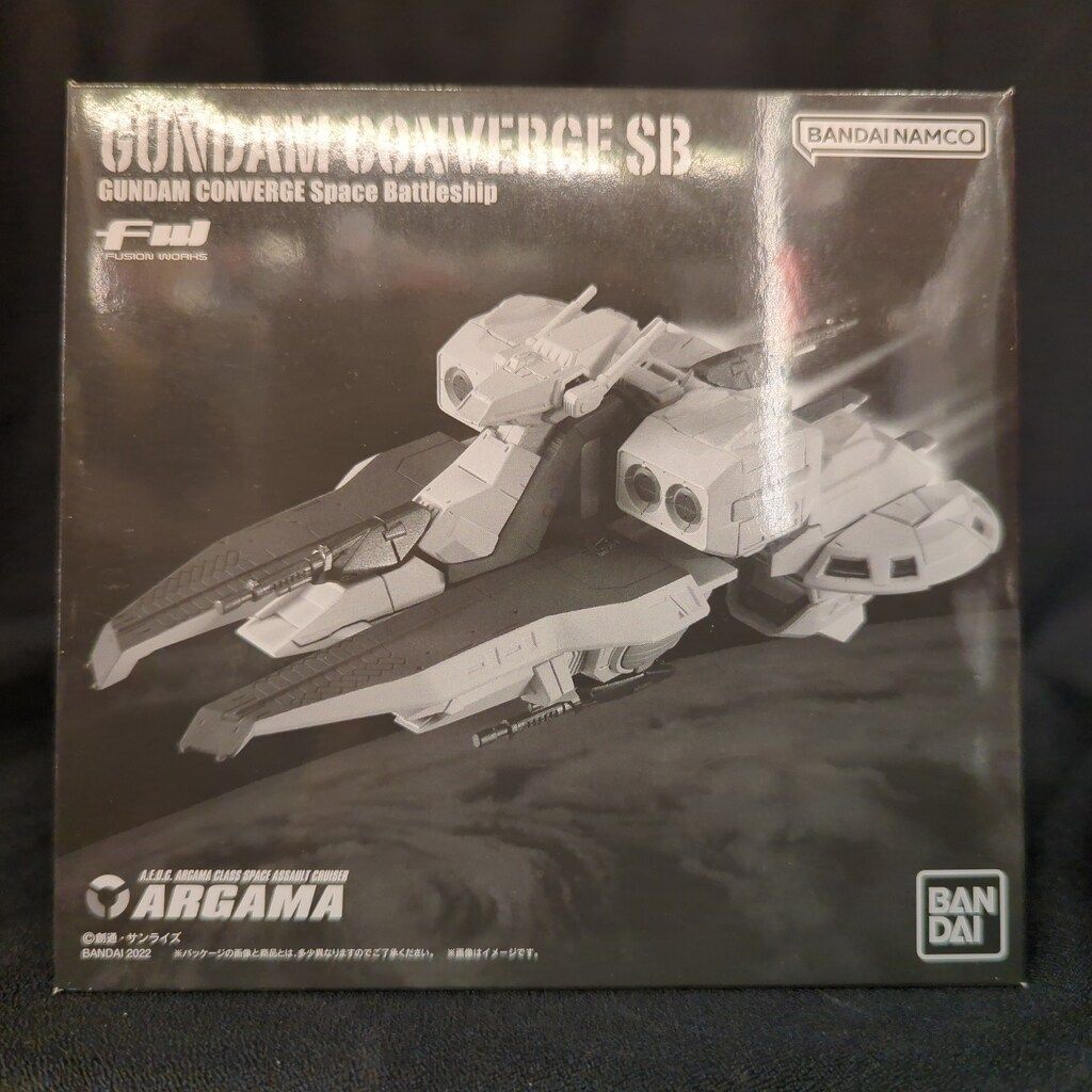 BANDAI FW GUNDAM Space Battleship アーガマ アーガマ級強襲用宇宙巡洋艦1番艦 SB