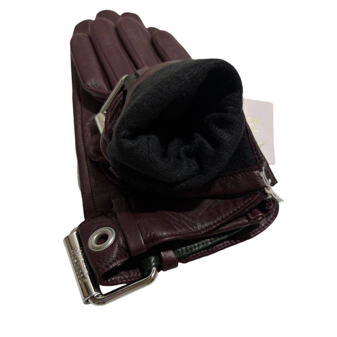 タグ付き・未使用品】 ヴィヴィアン ウエストウッド 手袋 レザー