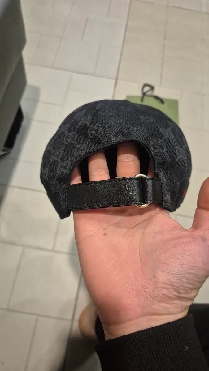  グッチ GUCCI キャンバス オリジナル ベースボールキャップ ブラック XXXL 大きいサイズ その他 キャップ