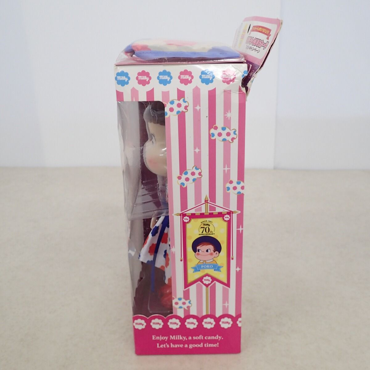 未開封 不二家 FUJIYA ペコちゃん 人形 2021 ミルキー 70周年記念