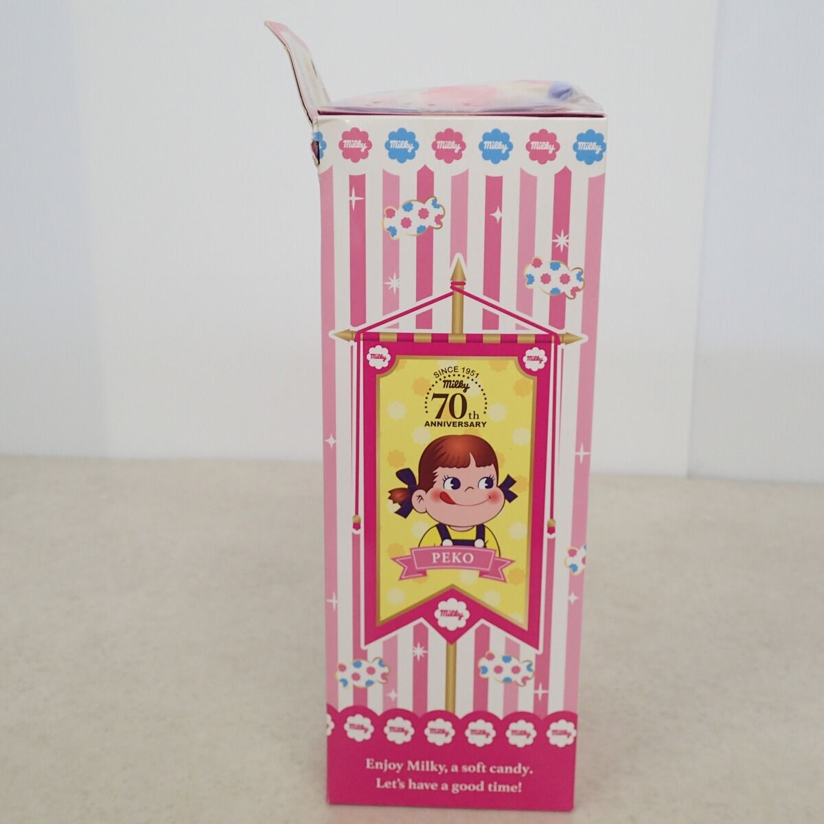 未開封 不二家 FUJIYA ペコちゃん 人形 2021 ミルキー 70周年記念