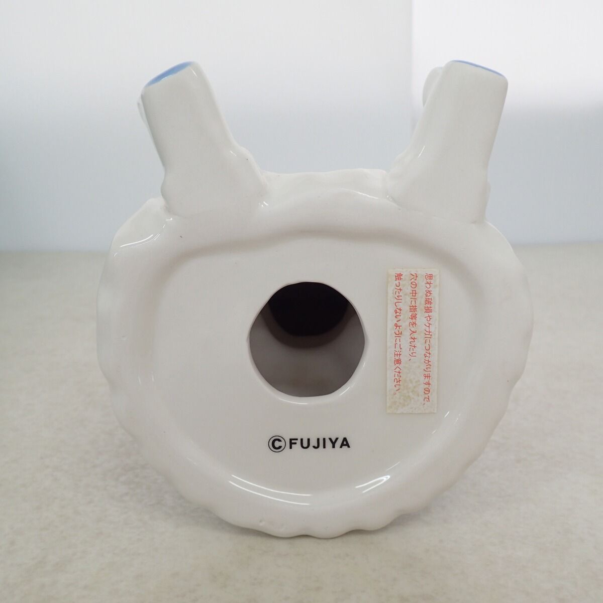 不二家 FUJIYA ぱちくり ペコちゃん 人形 ブルードレス 陶器製 - メルカリ