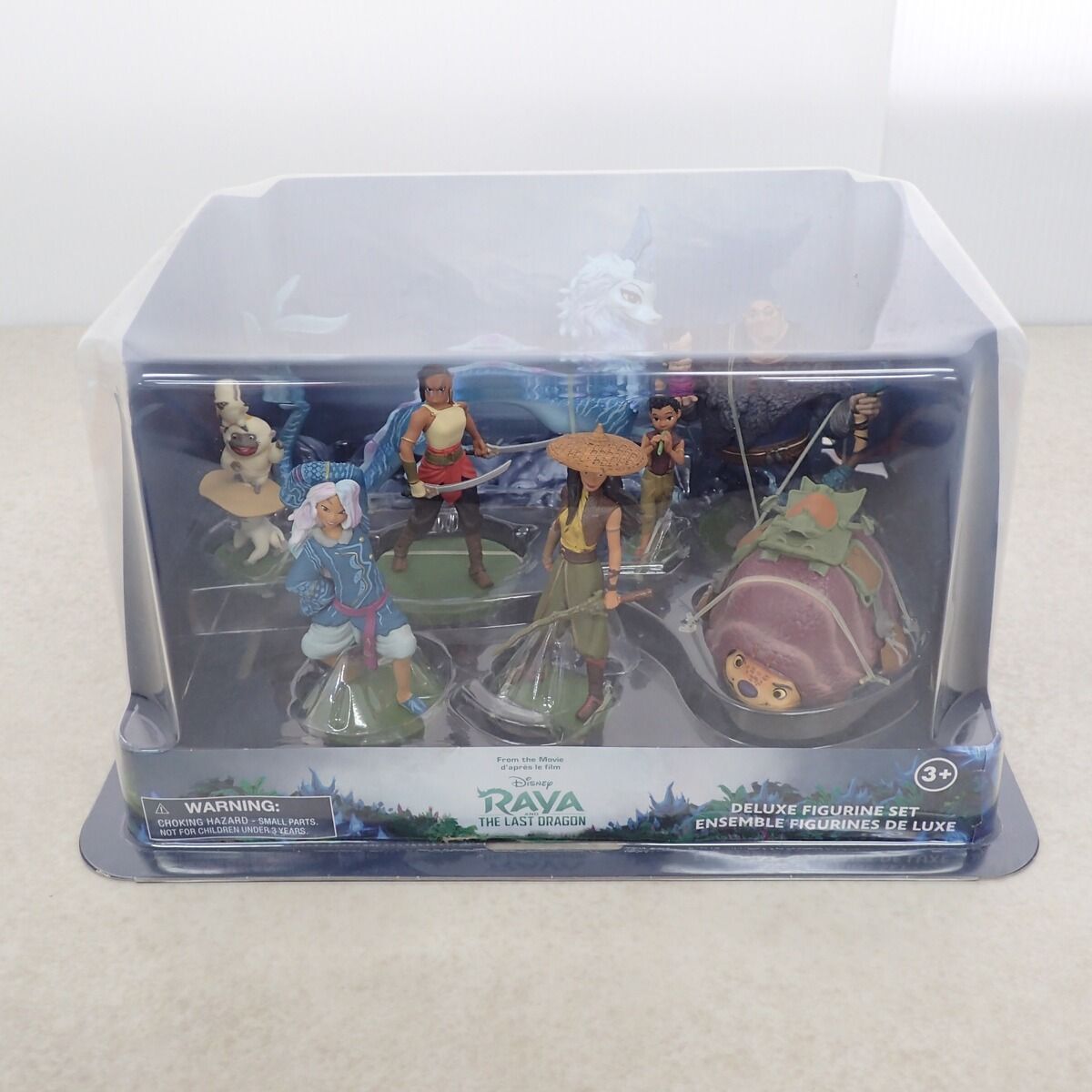 新品 未使用 未開封 ディズニー ラーヤ フィギュア ラーヤと龍の王国 raya 未開封 Disney ラーヤと龍の王国 デラックス フィギュア セット 8体