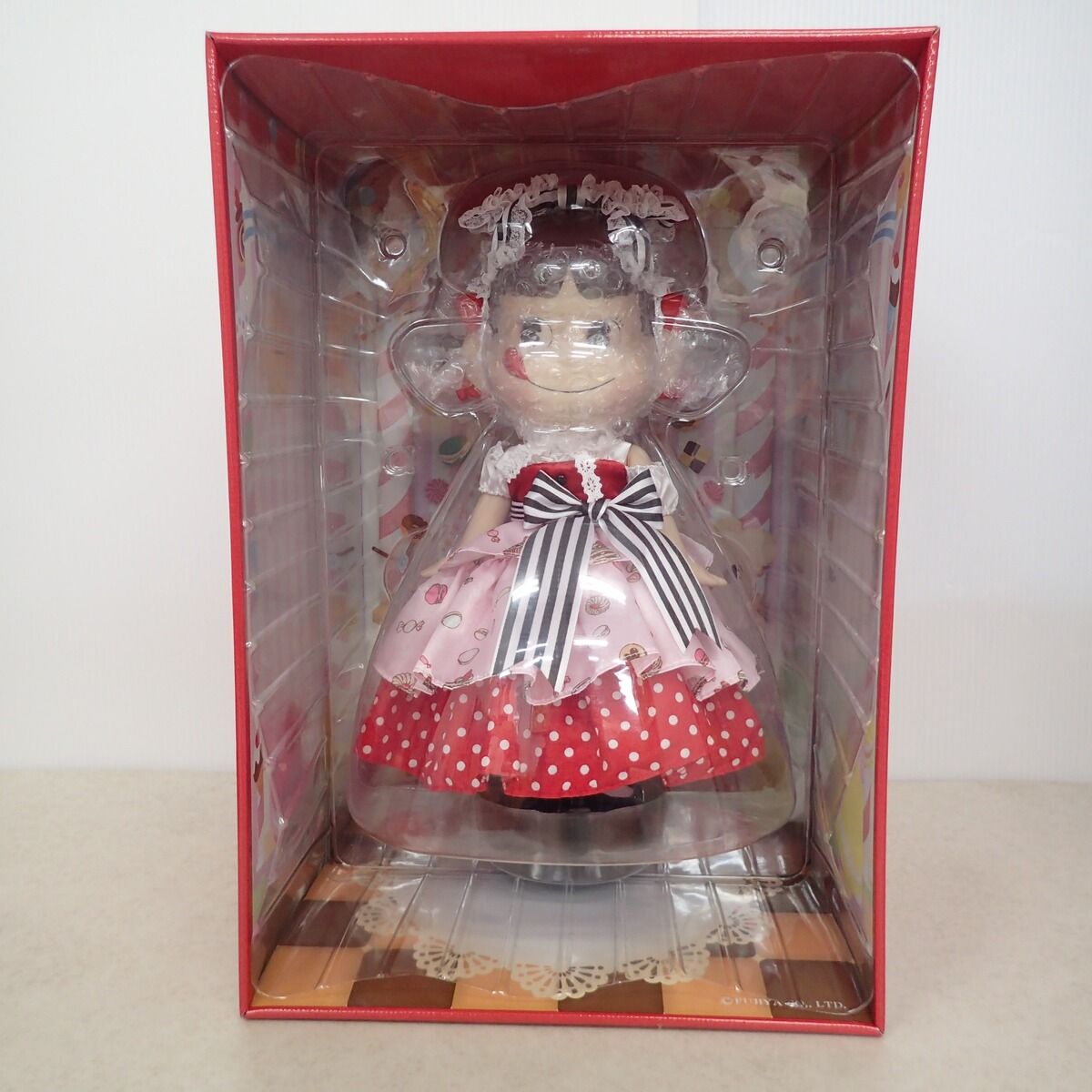 未開封 不二家 FUJIYA スイーツペコちゃん ビスクドール SWEETS PEKO