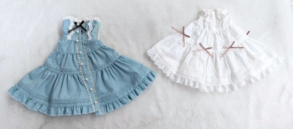 TOA Claris ＭDDサイズ ピンタックワンピースセット ミントグリーン