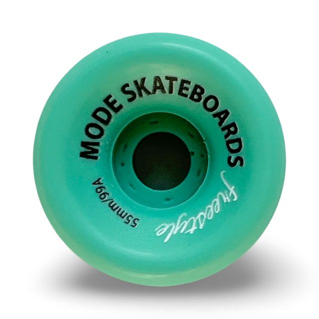  MODE skateboard Post Card 7.4 x 29.4 wheel complete 水色 コンプリート スケートボード
