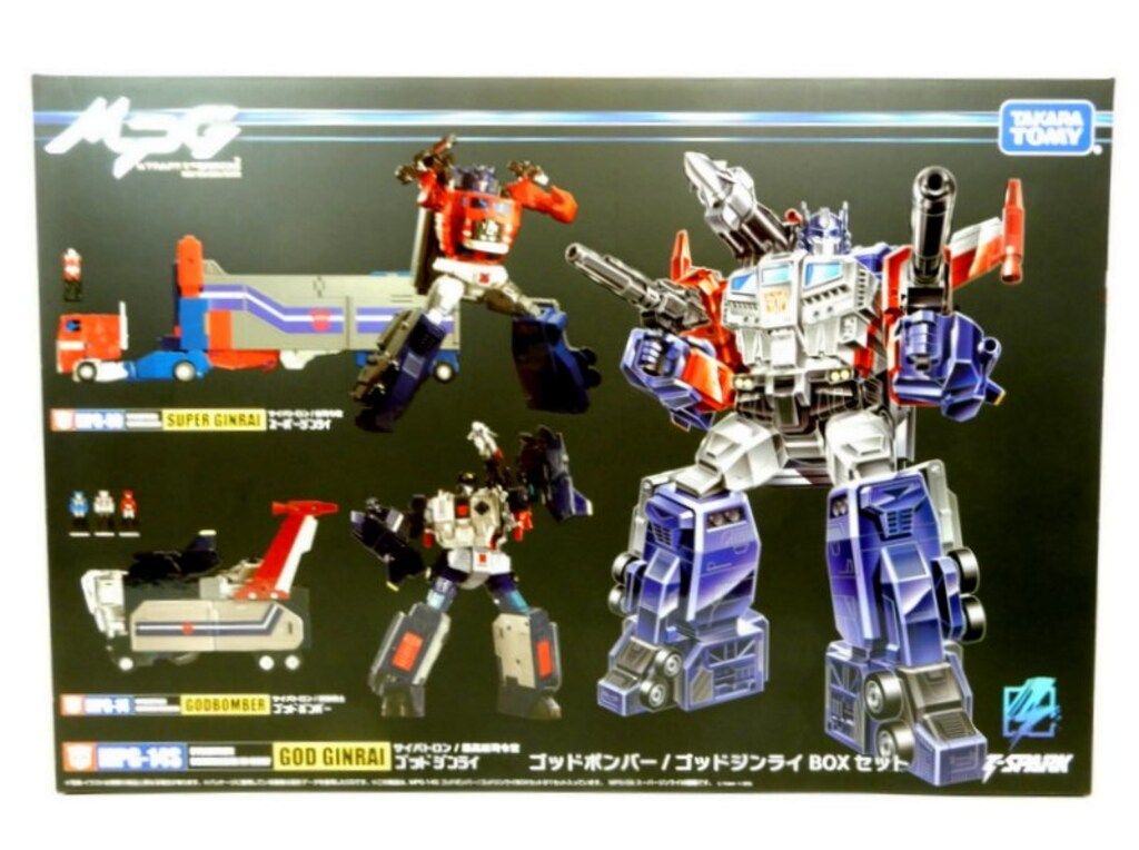 タカラトミー マスターピースG ゴッドボンバー/ゴッドジンライ BOX