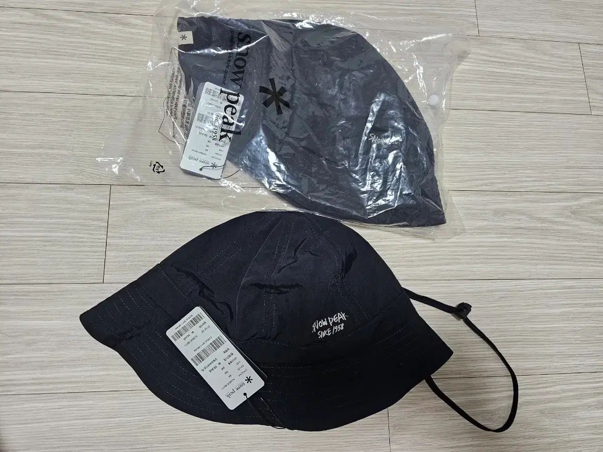 スノーピーク バケットハット ブラック