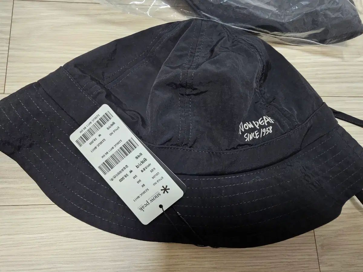 スノーピーク バケットハット ブラック