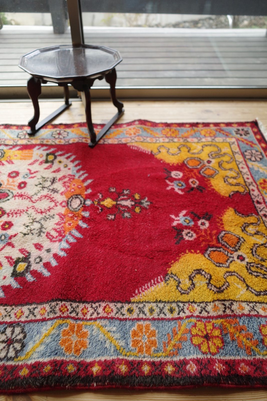 トルコ ギュネイ ヴィンテージラグ - メルカリ