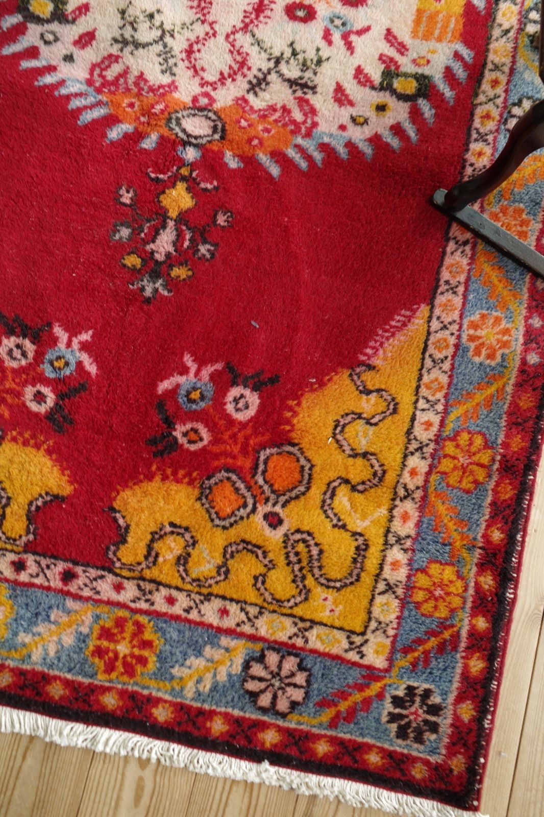 トルコ ギュネイ ヴィンテージラグ - メルカリ