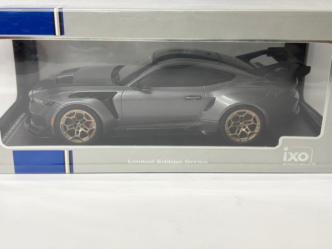 Ford Mustang GTD 2025 ダークグレーメタリック MCG 1 18 ミニカー