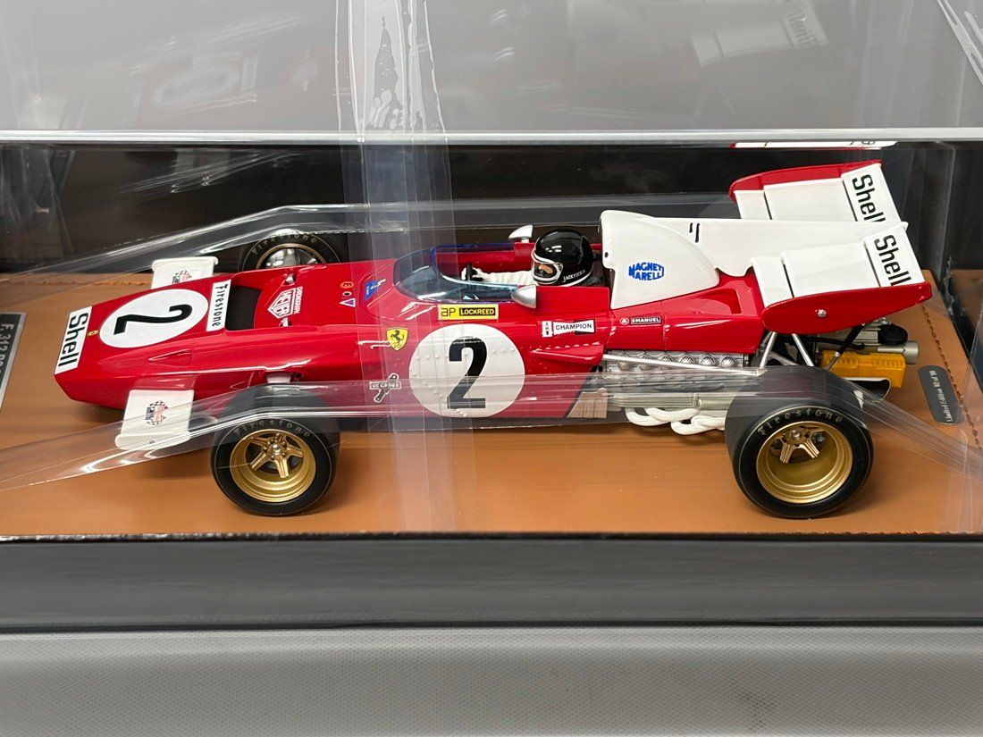 FERRARI F 1 312 B 2 N GP 1971 JACKY ICKX RED WHITE 18ミニカー