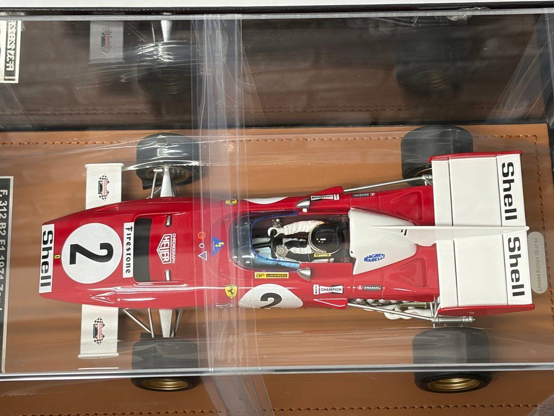 FERRARI F 1 312 B 2 N GP 1971 JACKY ICKX RED WHITE 18ミニカー