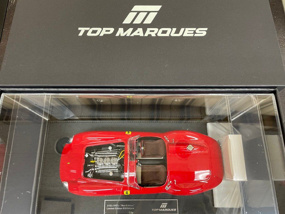 FERRARI 315 S SPIDER 1957 RED 1 18ミニカー