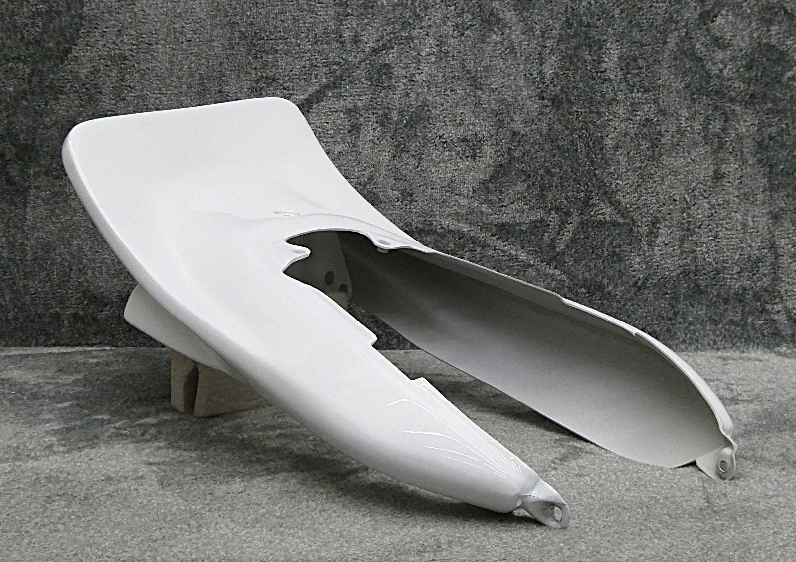 ホーネット250 DJテールカウル 白 CBX変身＋テールランプ黒赤/ホワイト