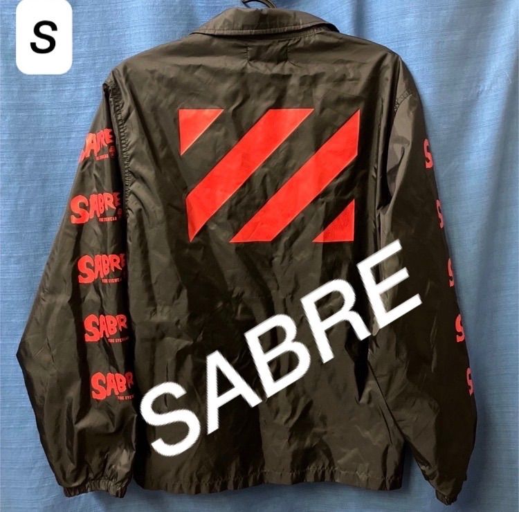 必見！】SABRE コーチジャケット ブラック S - メルカリ