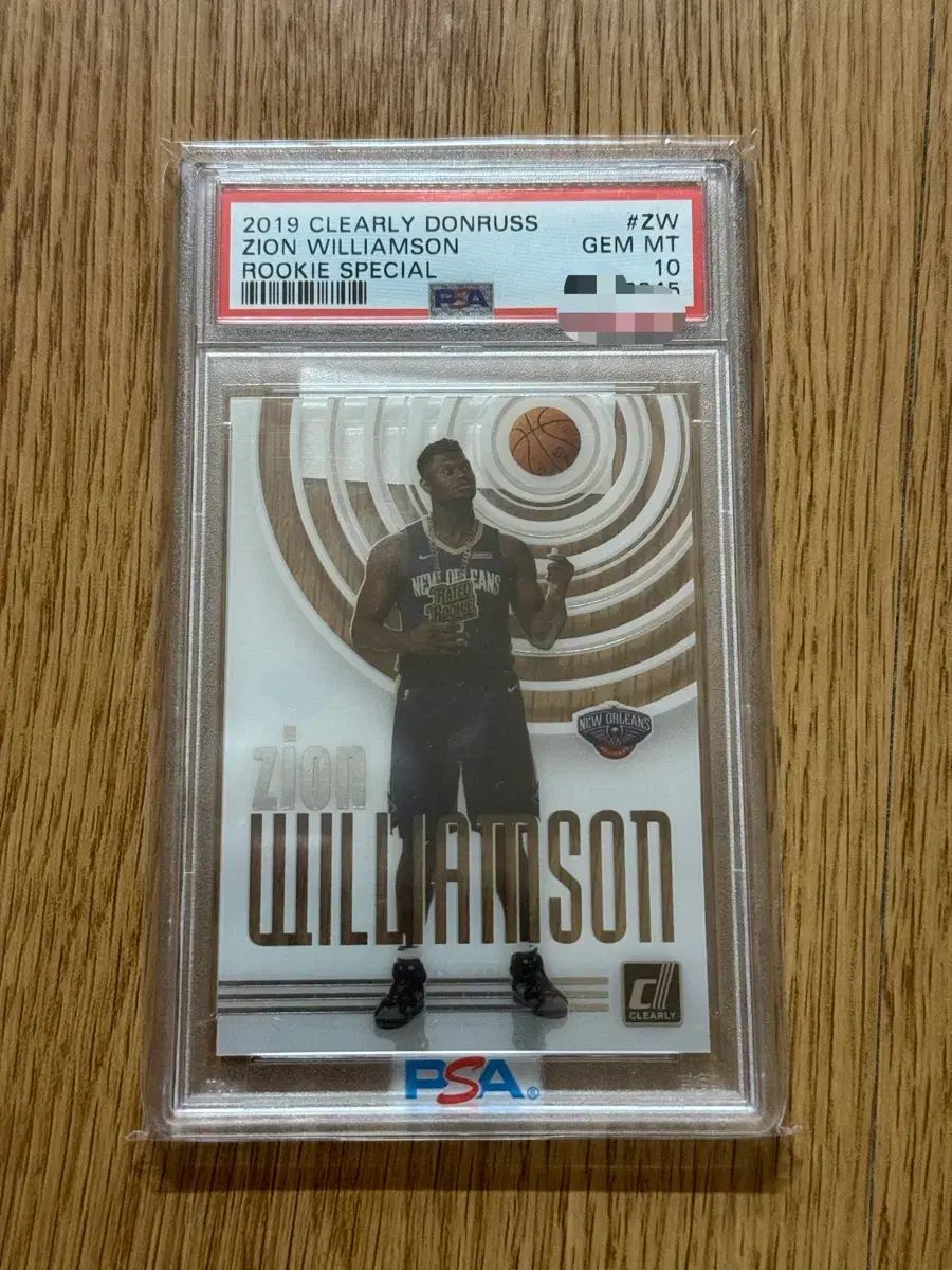 ザイオン ウィリアムス ルーキー カード ドンラス バスケット