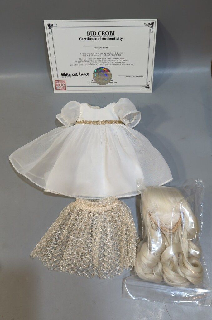 CROBI DOLL Limited E Line White cat Lance