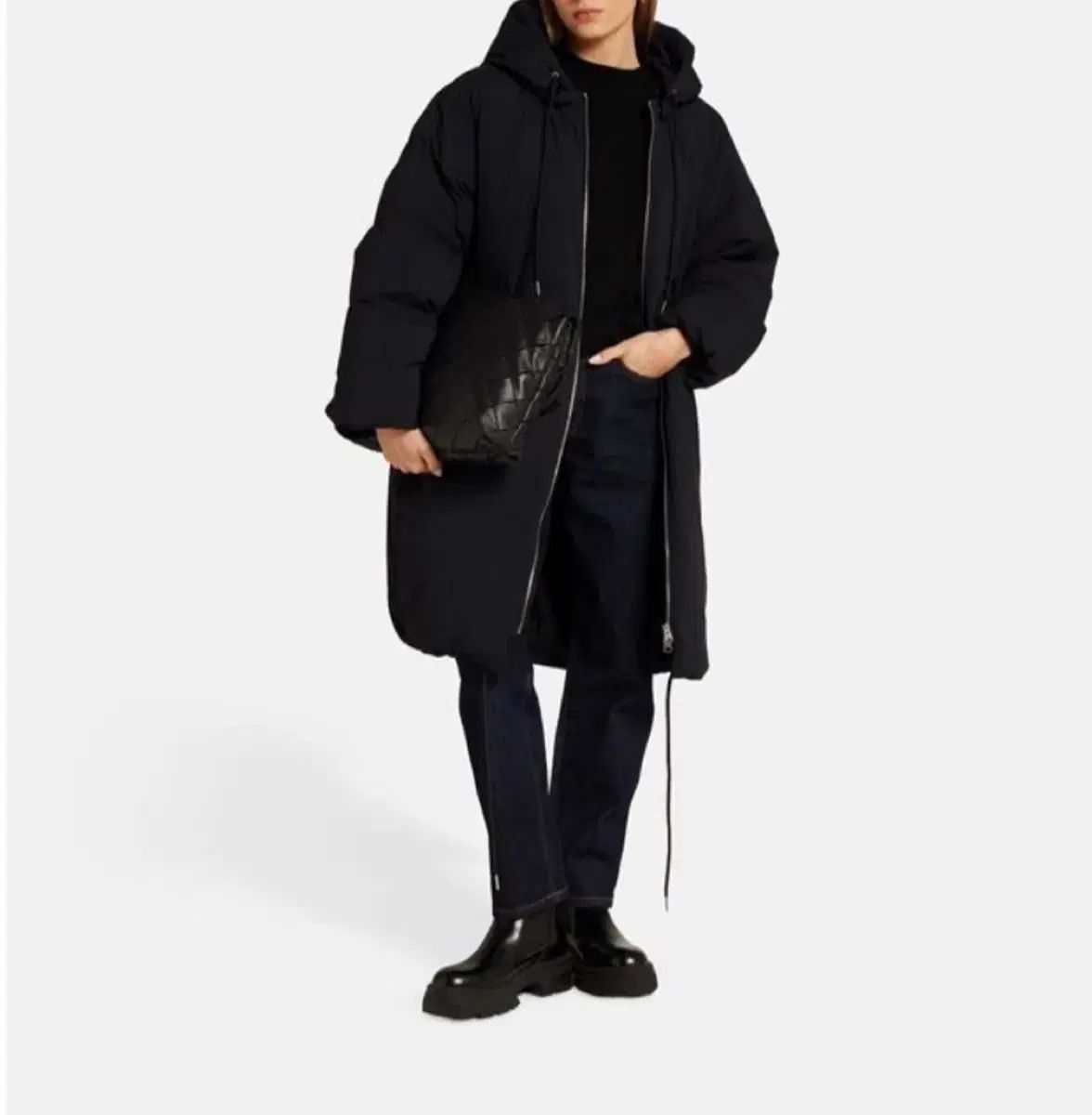 ARKET アーケット ダックダウン ロング丈ダウンジャケット - メルカリ