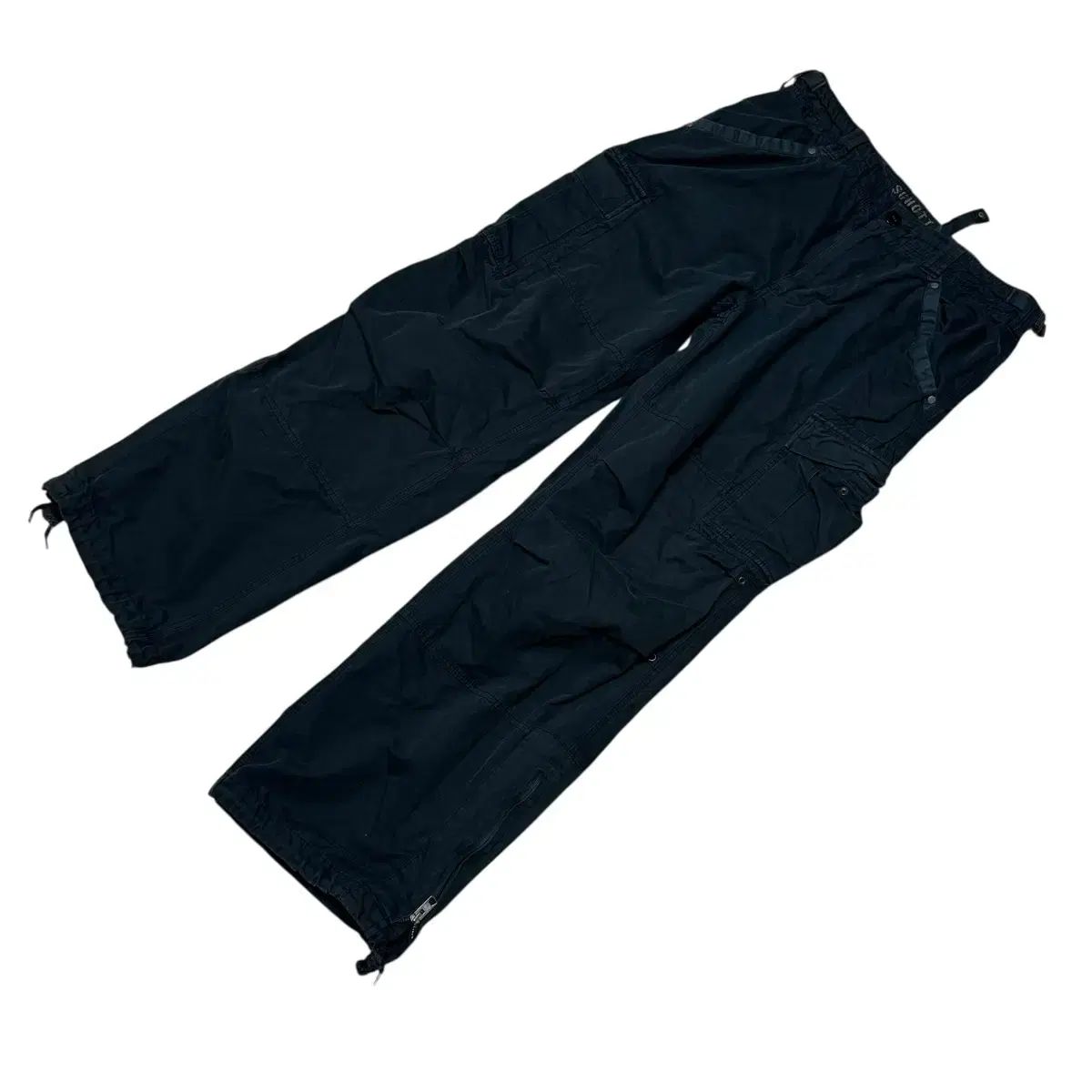 ショート カーゴ ブラック パンツ 34 サイズ