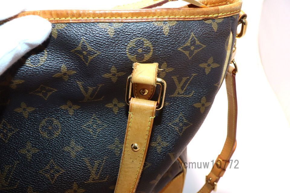 □LOUIS VUITTON モノグラム エストレーラMM レザー 2way ハンドバッグ