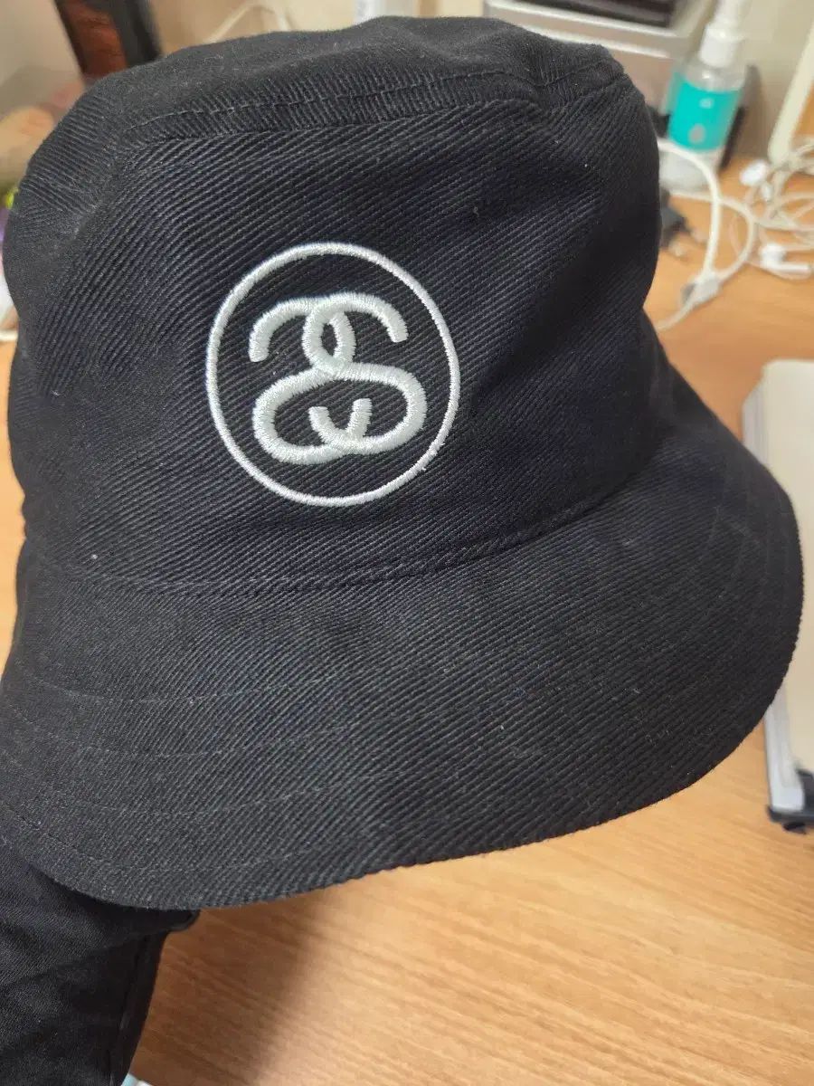 STU SSリング ディープバケットハット ブラック