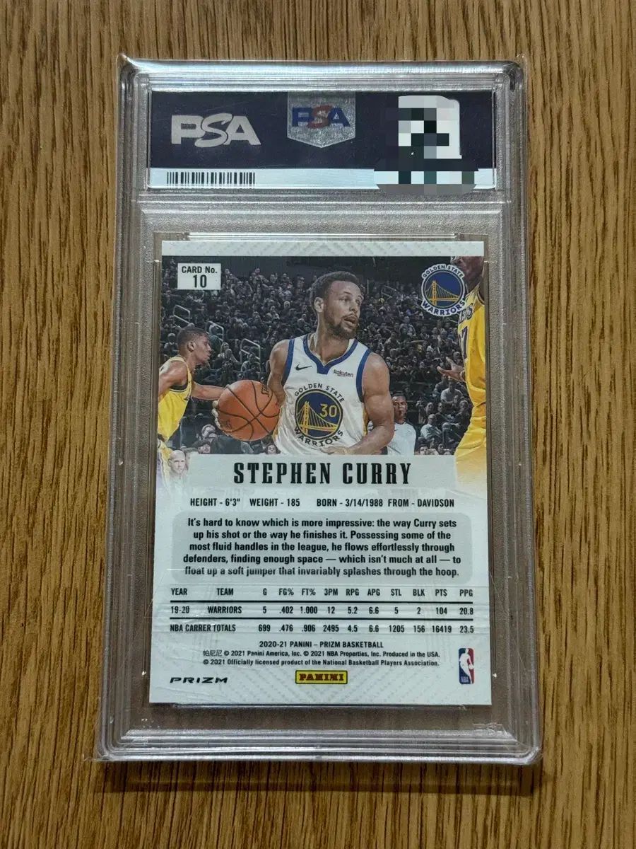 スティーブン カリー 2020 プリズム シルバー フラッシュバッグ カード バスケ