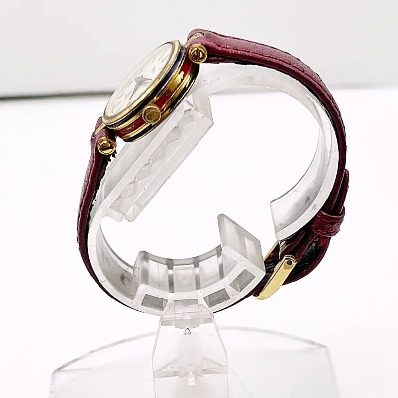 M428 稼動品 GUCCI シェリーライン QZ 白文字盤 レディース 腕時計 M428 稼動品 GUCCI シェリーライン QZ 白文字盤 レディース 腕時計