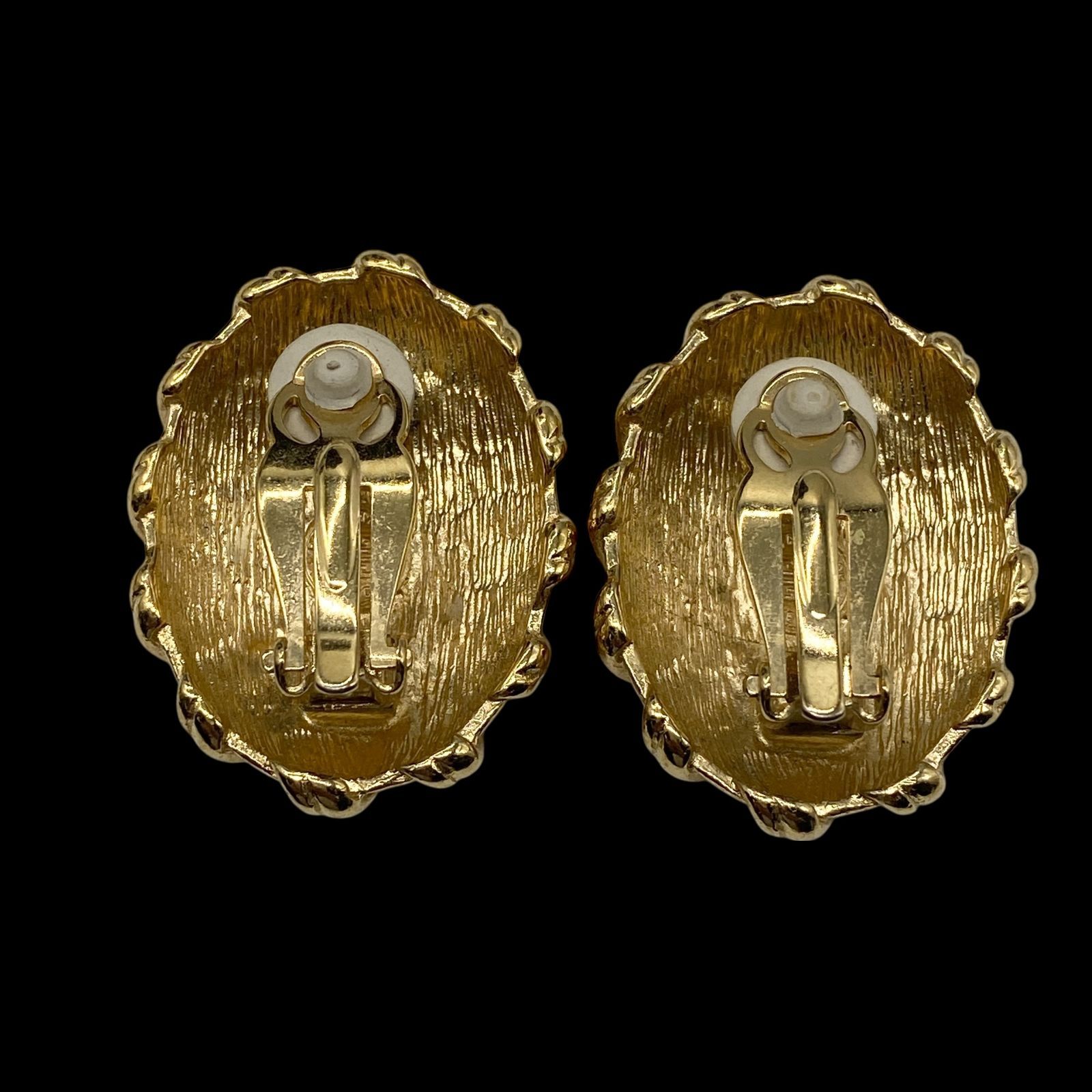  ジバンシー 大ぶり 4 Gロゴ イヤリング ゴールド ヴィンテージ ジュエリー イヤリング アクセサリー