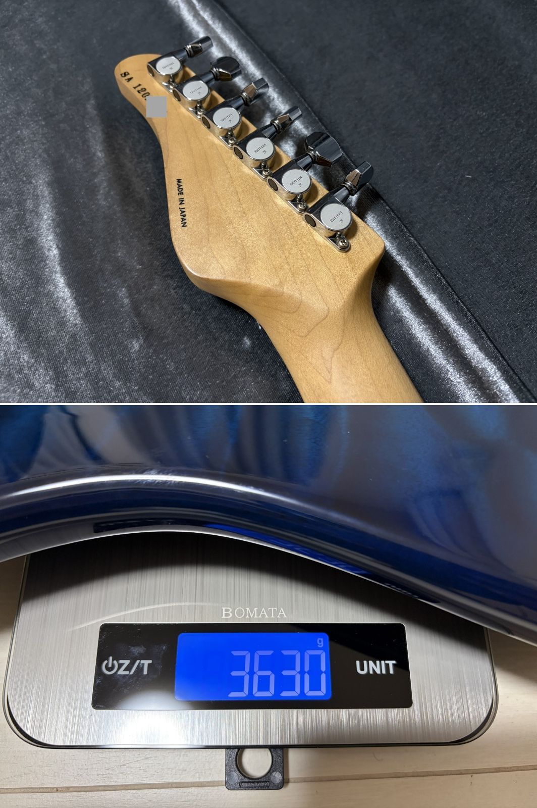 極上キルト！SCHECTER GS-1-FR 安心の国産本格モデル！ コイルタップ