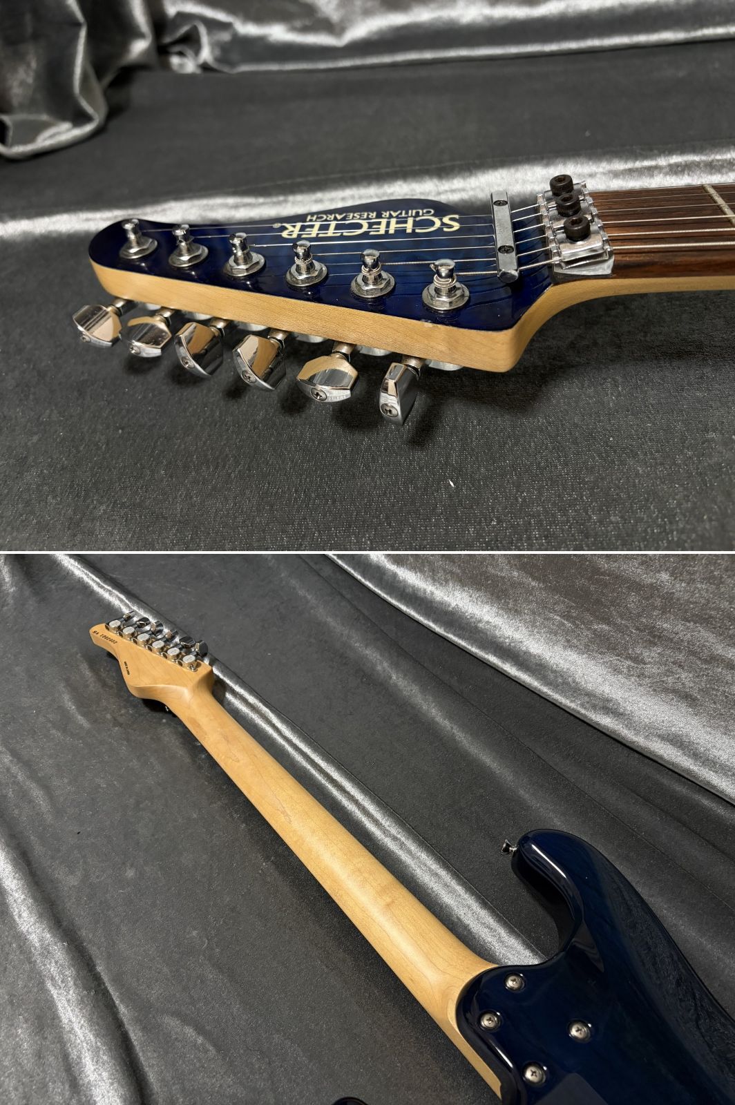 極上キルト！SCHECTER GS-1-FR 安心の国産本格モデル！ コイルタップ