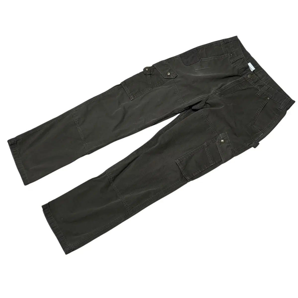 Carhartt カーハート リップストップ カーゴ パンツ ブラウン 34x32 