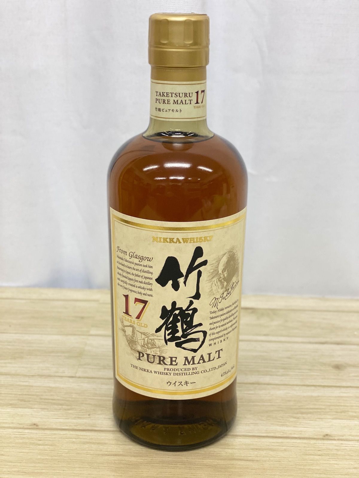 NW100】未開栓 ニッカ 竹鶴 / Nikka Taketsuru 17年 ピュアモルト