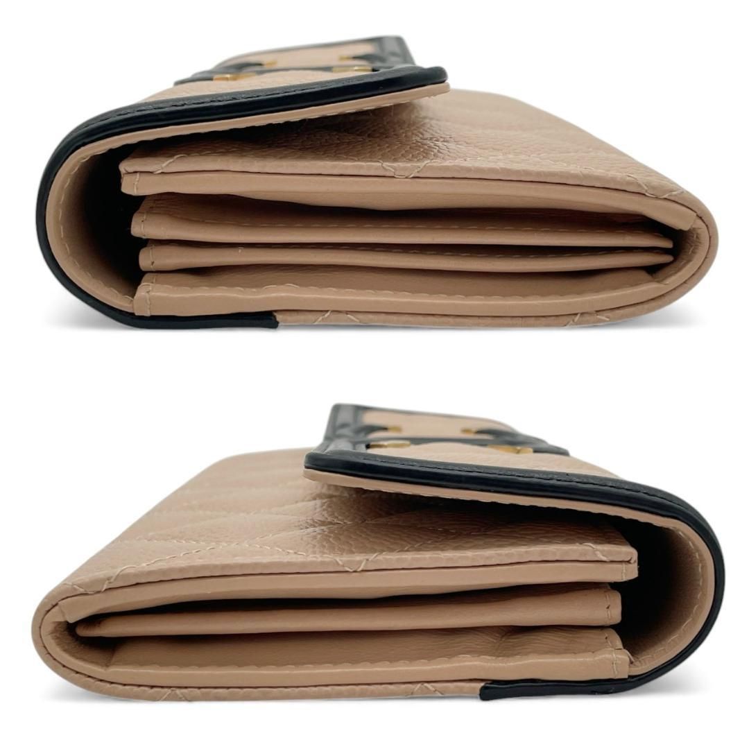 新品同様】シャネル CHANEL キャビアスキン マトラッセ フィリグリー