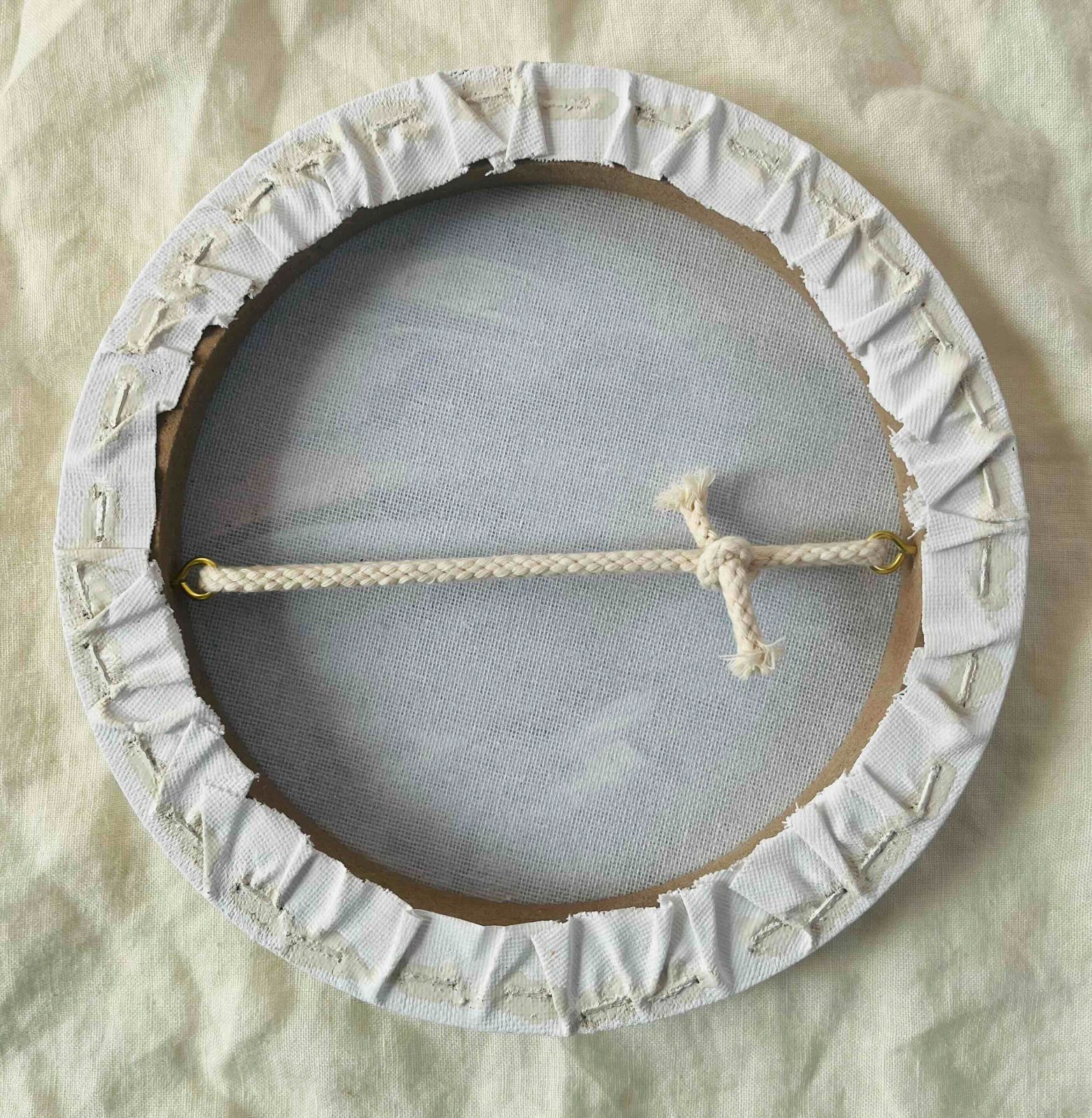 直径20㎝「空 その2」油彩・絵画・原画・丸形・アートパネル - メルカリ