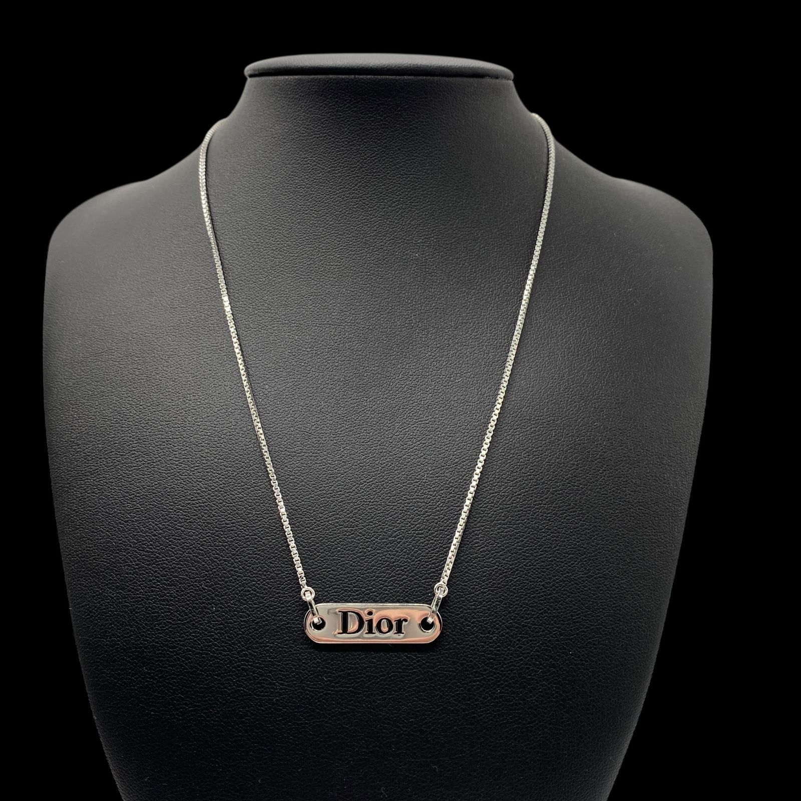 美品 Christian Dior クリスチャン ディオール ロゴプレート